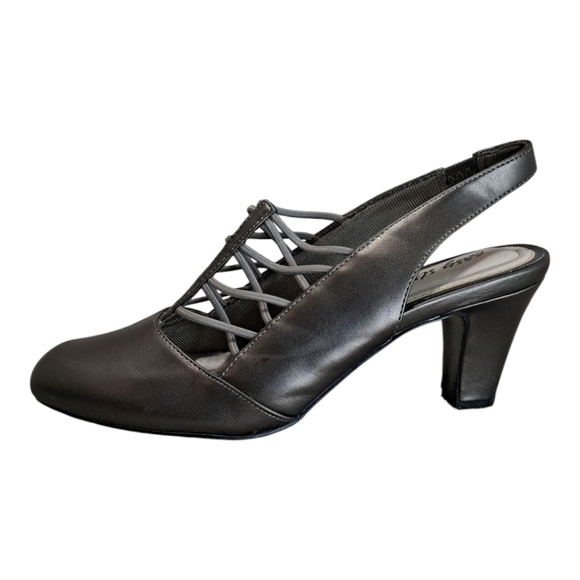 Women's Easy Street Berry Slingback Heels Size 8.5M - Picture 16 of 16